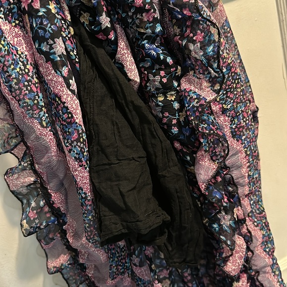 Floral bohemian dress - fun and flirty - Picture 5 of 8